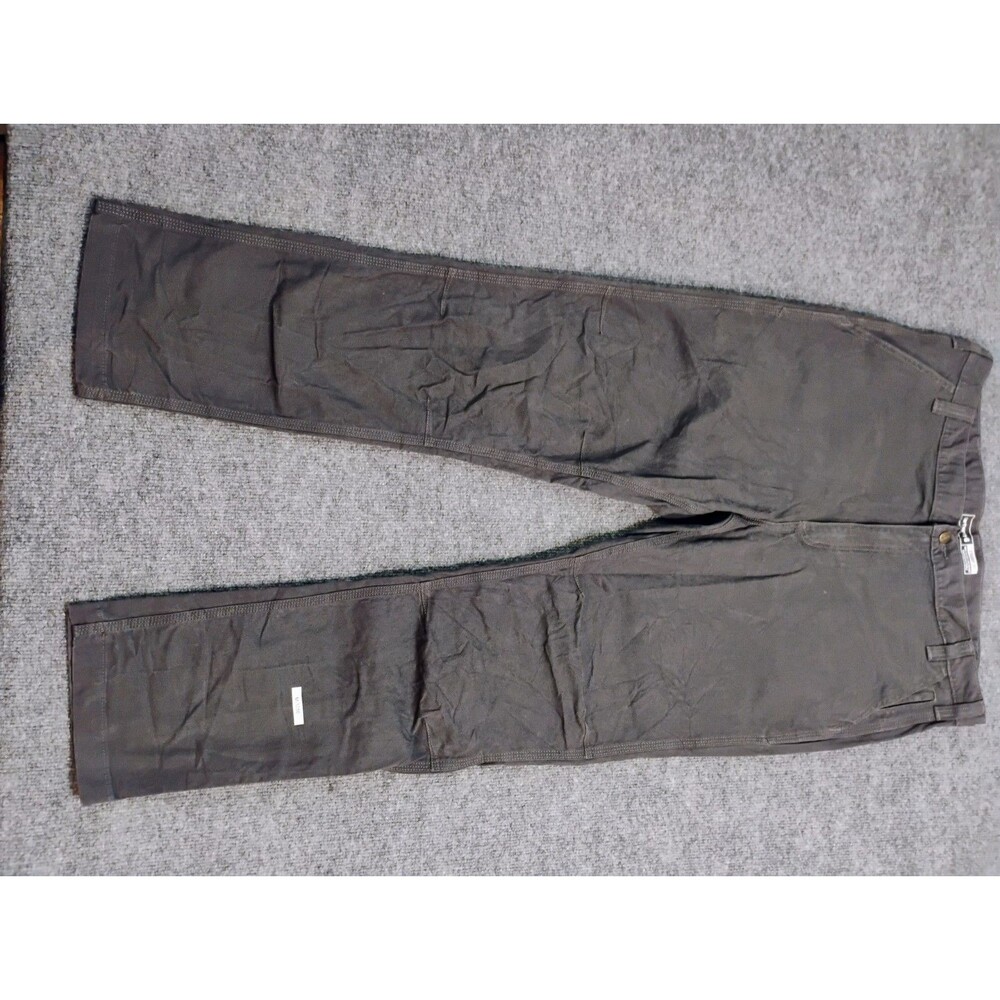 Carhartt Cargo Pants Mens 40x32 Gray Straight Fit Work Utility Outdoor